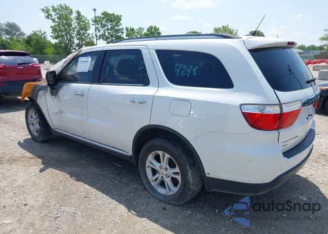 2013 Dodge Durango Crew from USA, damaged, VIN 1C4RDJDGXDC643713